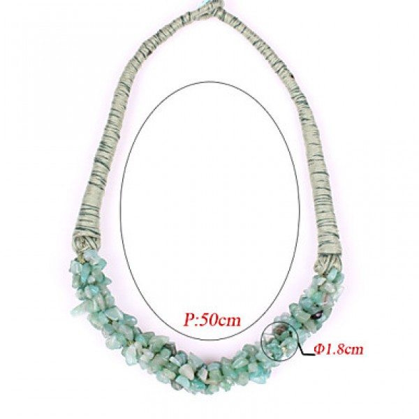 Women Vintage/Cute/Party/Casual Alloy/Gemstone & Crystal/Cubic Zirconia Necklace Sets  