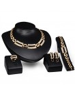 Crystal Jewelry Set Gold Plated Jewelry Set With Crystal Necklace For Bridal Bridal Wedding Party  