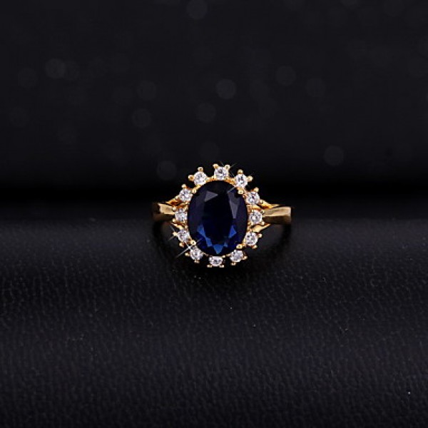 AAA Zircon Fine Statement Ring for Wedding Party