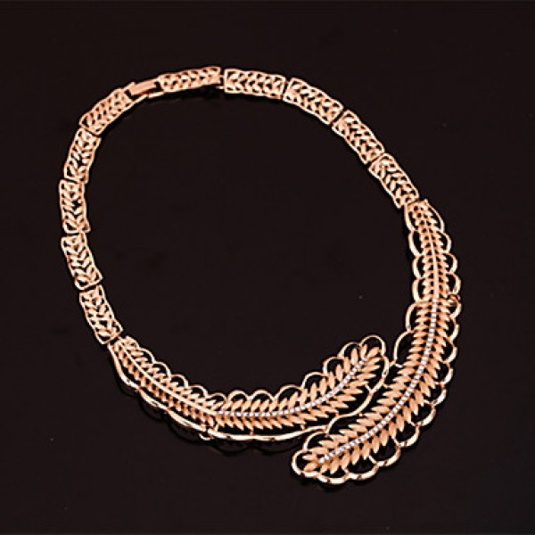 New Women Vintage / Party Gold Plated Necklace / Earrings / Bracelet / Ring Sets  