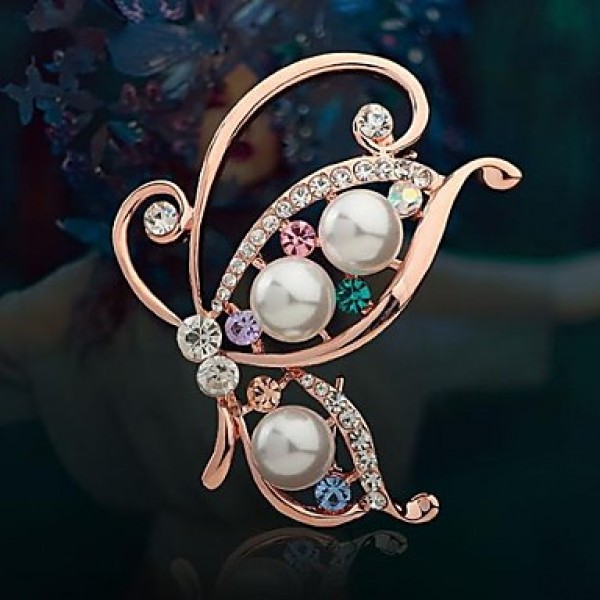 Tina -- Korean New Fashion Alloy Butterfly Dancing Brooch in Party