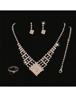 Women Latest Fashion Alloy Rhinestone Imitation Pearl Necklace/Earrings/Bracelets/Rings Sets  