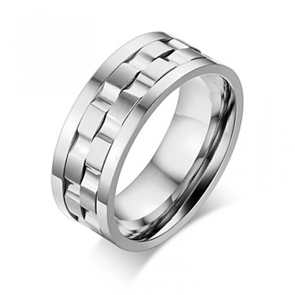 Center Rotating Stainless Steel Ring