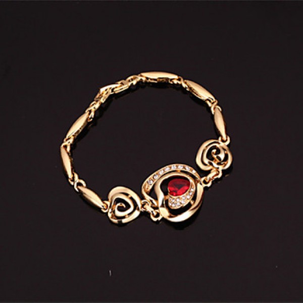 New Women Vintage / Party Gold Plated Necklace / Earrings / Bracelet / Ring Sets  