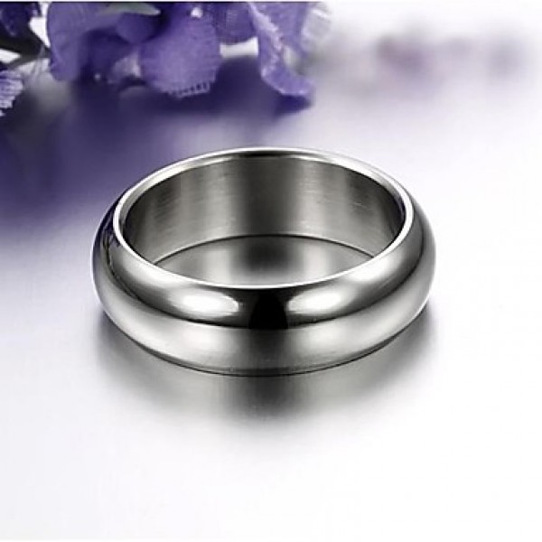  Fashion Men's Titanium SteelRing