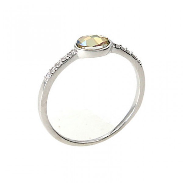 Alloy / Zircon Ring Band Rings Party / Daily / Casual 1pc