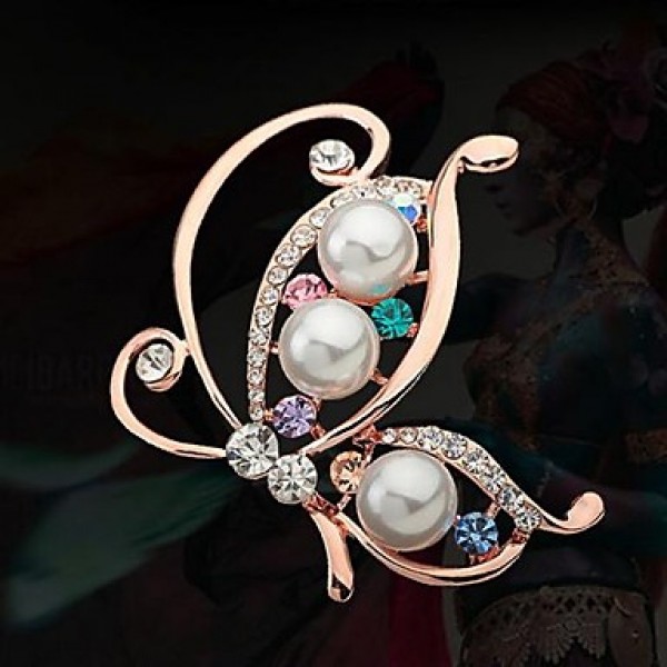 Tina -- Korean New Fashion Alloy Butterfly Dancing Brooch in Party